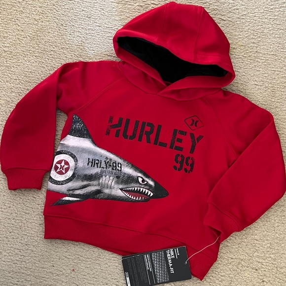 Hurley shark hoodie new arrivals